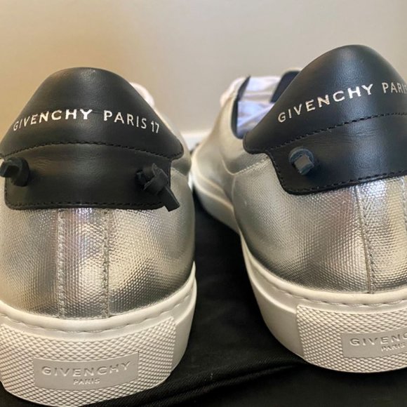 Givenchy Urban Street Silver Sneakers - Picture 3 of 3